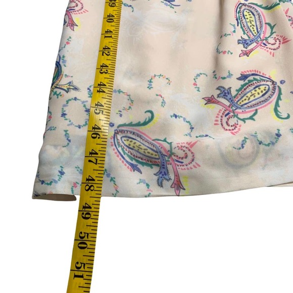 English Factory | Women | Cream Paisley Black Accent Robe | Size Medium - Picture 8 of 11